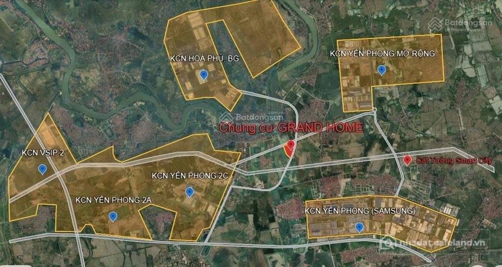 Bán căn hộ chung cư: Bán cc 2pn tại grandhome yên phong, 730 triệu, 44m2 siêu ho