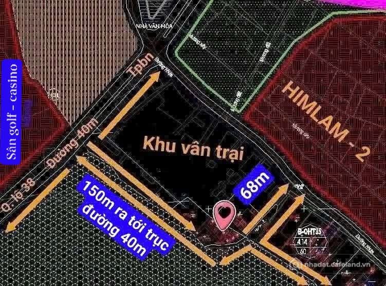 Bán đất thổ cư: Bán đất 220m² 8.6 tỷ Cách TP. Bắc Ninh 1.5km Cách 2 cụm công ngh