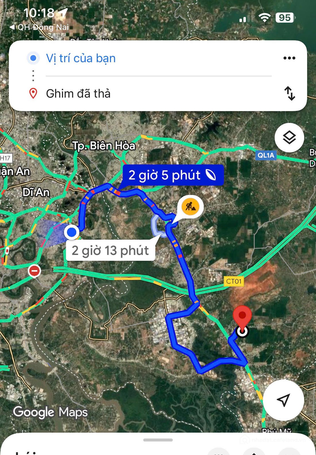 Bán đất thổ cư: CẦN CHUYỂN NHƯỢNG 7.610m² ĐẤT THỔ CƯ – GIÁP SÂN BAY LONG THÀNH, 