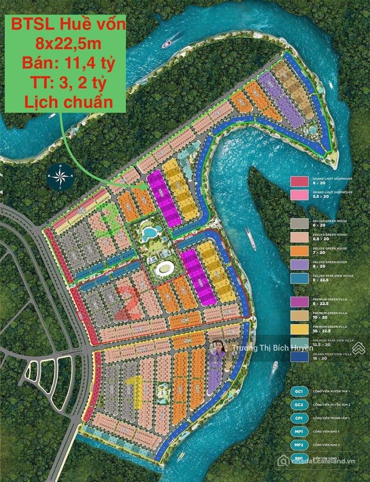 Bán nhà riêng: Chủ ngộp cần bán song lập đảo phượng hoàng, căn đợt 1, giá đầu tư