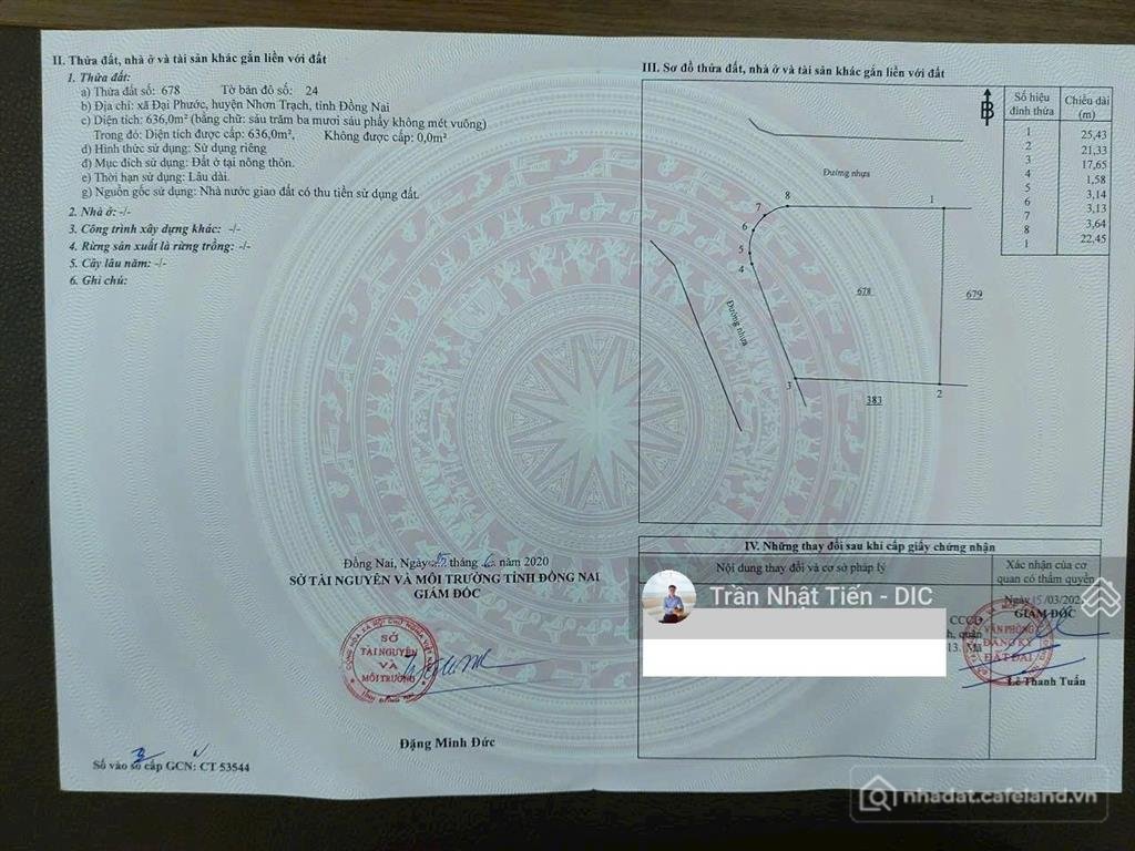 Bán đất thổ cư: Lô góc 2 mặt tiền trục lớn 636m gần sông giá chỉ 69tr/m cơ hội đ