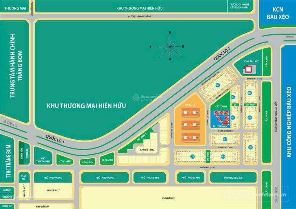 Bán nhà riêng: Shophouse tại quốc lộ 1a và kcn bàu xéo (rộng 500ha) kinh doanh k