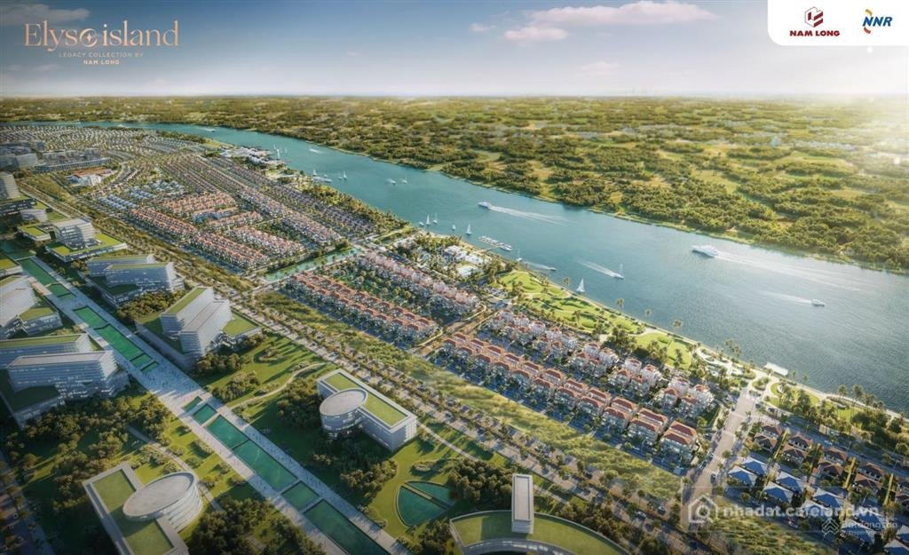 Bán nhà riêng: Elyse island nam long group đảo đại phước biệt thự ven sông đẳng 