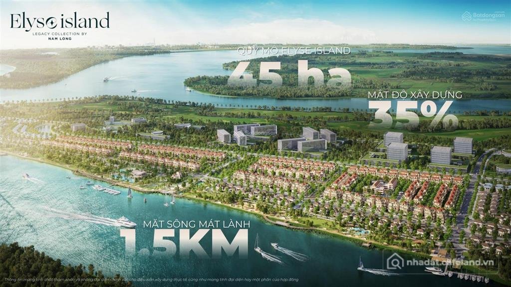 Bán nhà riêng: Biệt thự đảo đại phước elyse island cđt nam long mua trực tiếp cđ