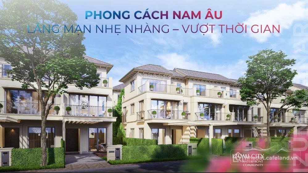 Bán nhà riêng: Izumi canaria giỏ hàng nội bộ giá chỉ từ 7 tỷ/căn. tiến độ thanh 