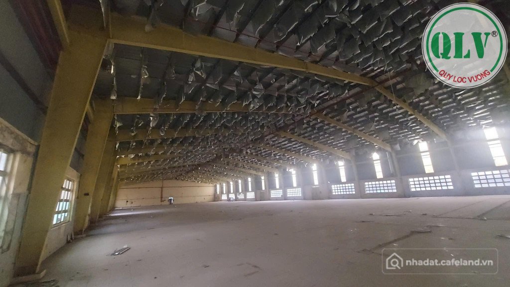 Bán kho, nhà xưởng: Bán nhà xưởng 15.000 m2 trong khu công nghiệp An Phước, Long