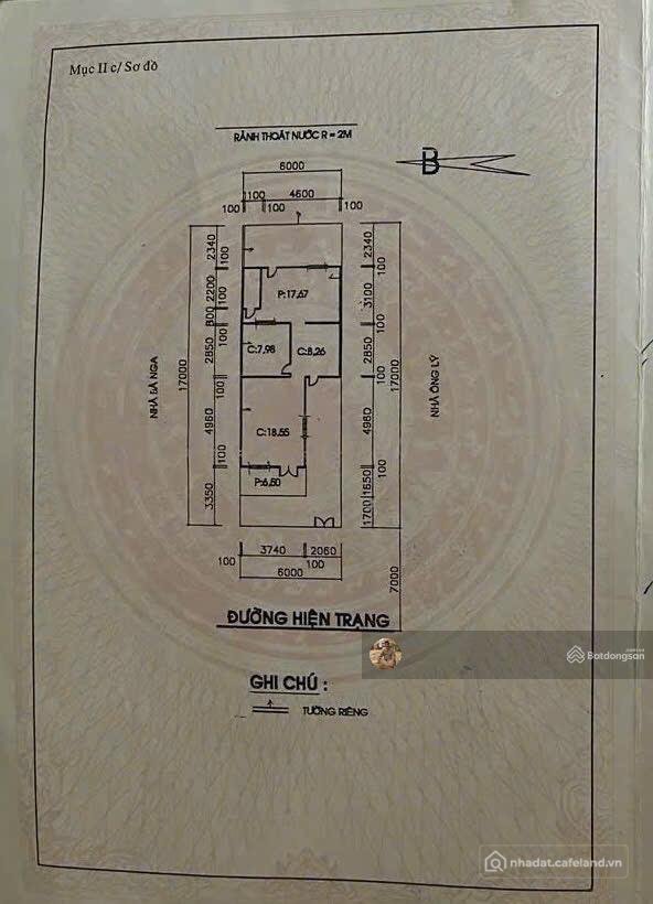 Bán đất thổ cư: Chính chủ nhờ bán lô đất đẹp mặt tiền đường sử hy nhan, vĩnh hoà