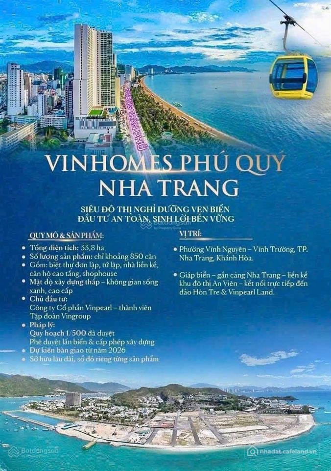 Bán nhà riêng: Vinhomes nha trang vin phú quý nhà phố sở hữu lâu dài bàn giao ho