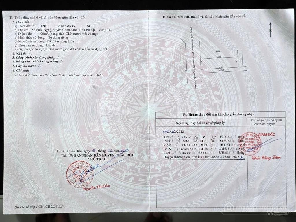 Bán đất thổ cư: Bán lô tái định cư ngay sonadezi đường d20, 3 mặt tiền, đối diện