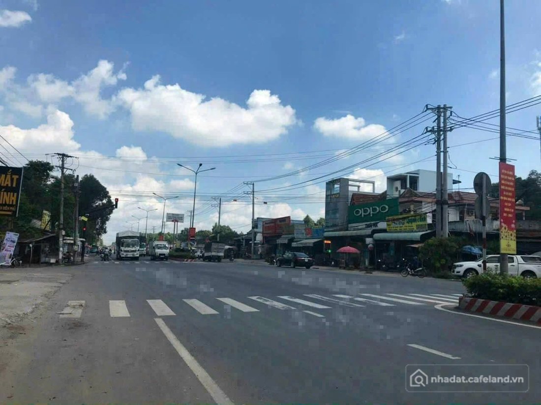 Bán đất thổ cư: Bán đất mặt tiền DT744 đối diện chợ An Tây Bến Cát