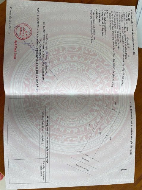 Bán đất thổ cư: Bán đất An Tây Bến Cát Bình Dương giá đầu tư