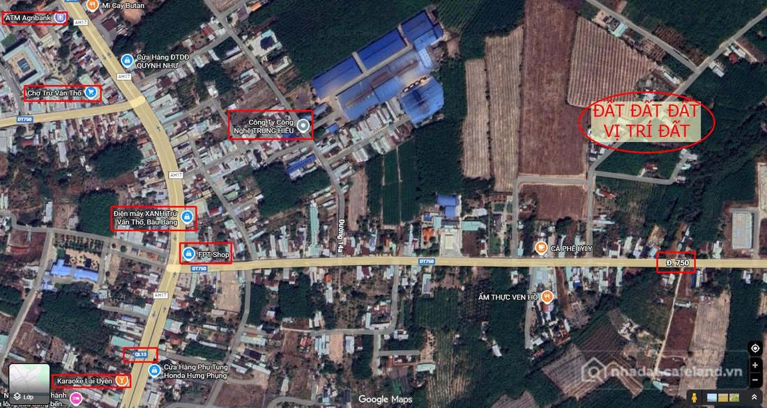 Bán đất thổ cư: LÔ SIÊU ĐẸP 6x42 NẰM NGAY LÒNG KHU CÔNG NGHIỆP - BÀU BÀNG -BÌNH 