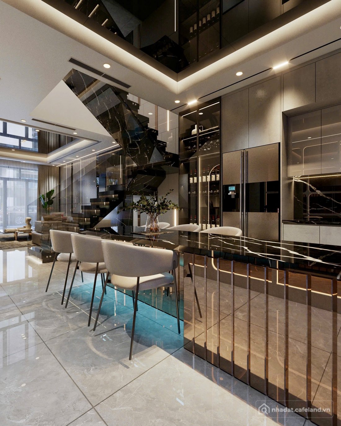 Bán nhà riêng: BÁN NHÀ PHỐ CAO CẤP 1 TRỆT 3 LẦU - DỰ ÁN BẢO TÂN RESIDENCE –TRUNG