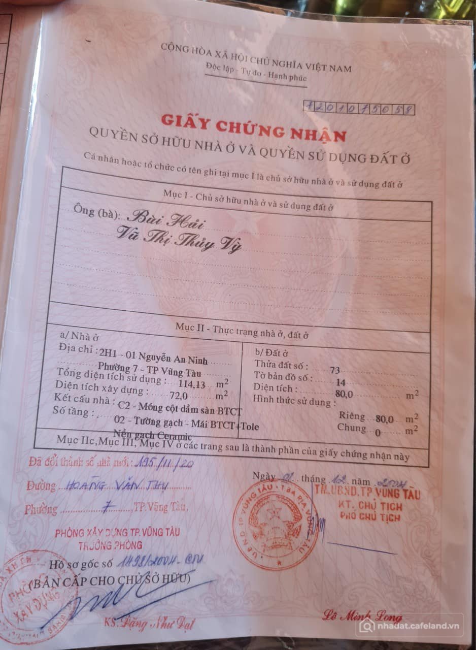 Bán nhà riêng: BÁN NHÀ HẺM Ô TÔ 7M HOÀNG VĂN THỤ, ĐÔNG NAM