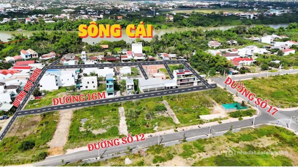 Bán đất thổ cư: Bán đất mặt đường chợ chiều, phú ân nam 2, diên khánh, khánh hòa