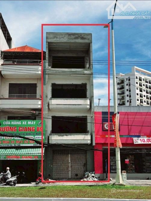 Bán nhà riêng: (VIP) Nhà mặt tiền 23/10, Vĩnh Hiệp, Nha Trang (Phường Tây Nha Tr