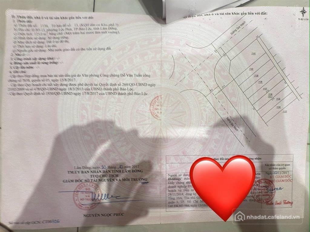 Bán đất thổ cư: Bán đất mặt tiền đường nguyễn thái bình phường lộc phát, trung t