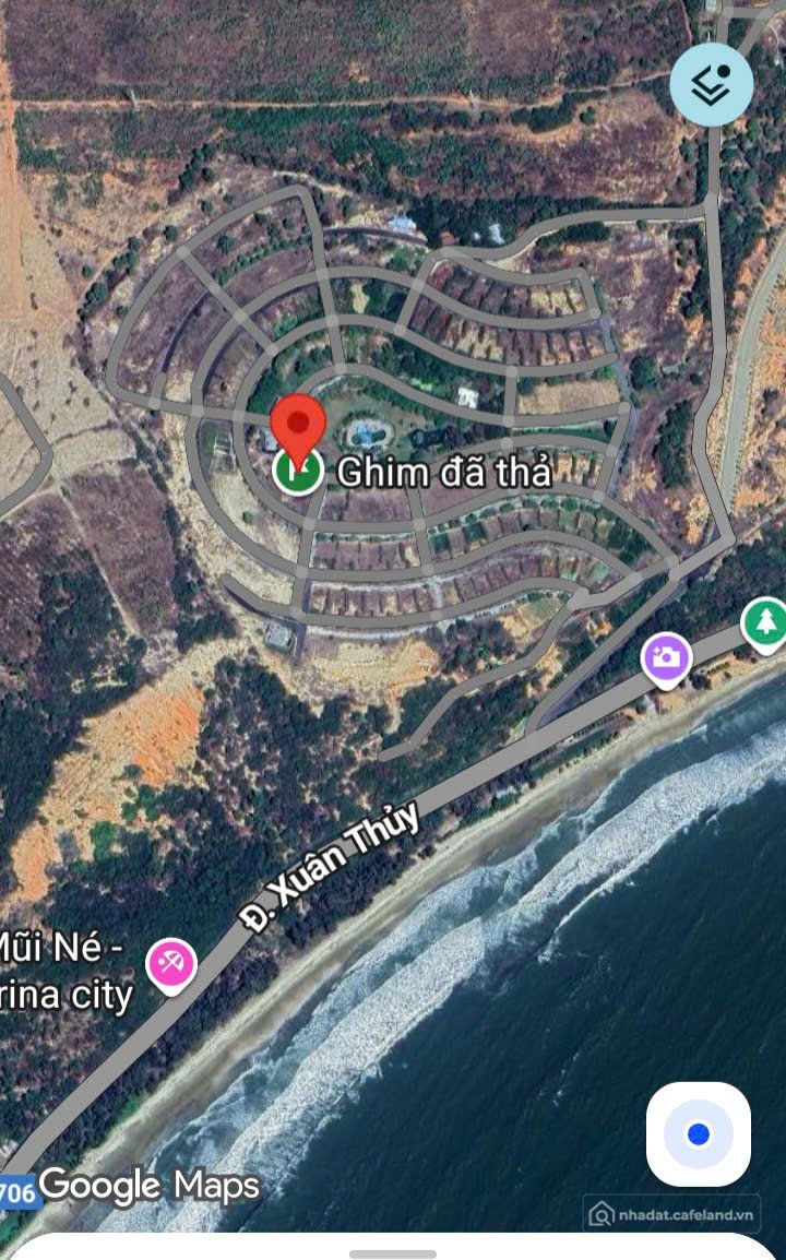 Bán đất thổ cư: Bán đất quá Ngộp 270m² ngang 14m giá 3 tỷ Phường Mũi Né