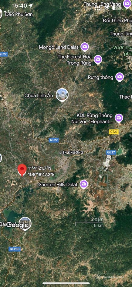 Bán đất thổ cư: Bán đất 113m² 1ty160 tại Xã Phú Hội Huyện Đức Trọng