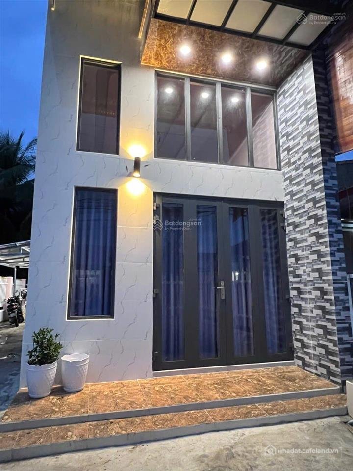 Bán nhà riêng: Bán nhà vườn gác lửng thuộc ấp cầu ván, an lục long, châu thành, 