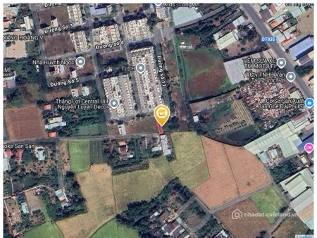 Bán đất thổ cư: Nền thổ cư KDC Thắng Lợi Central Hill, Dt 4x26m (104m²) Gò Đen, 