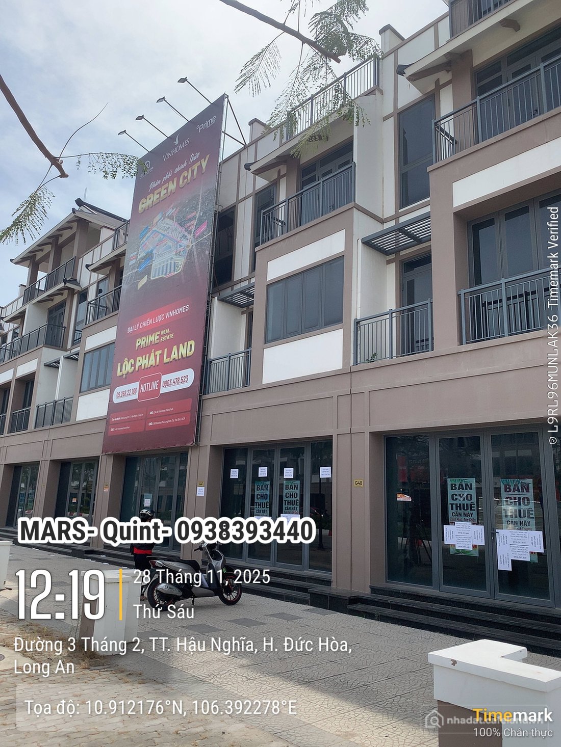 Bán nhà riêng: Bán nhà Lô G khu Imperia Grand Plaza Đức Hòa, mặt tiền 3/2, vị tr