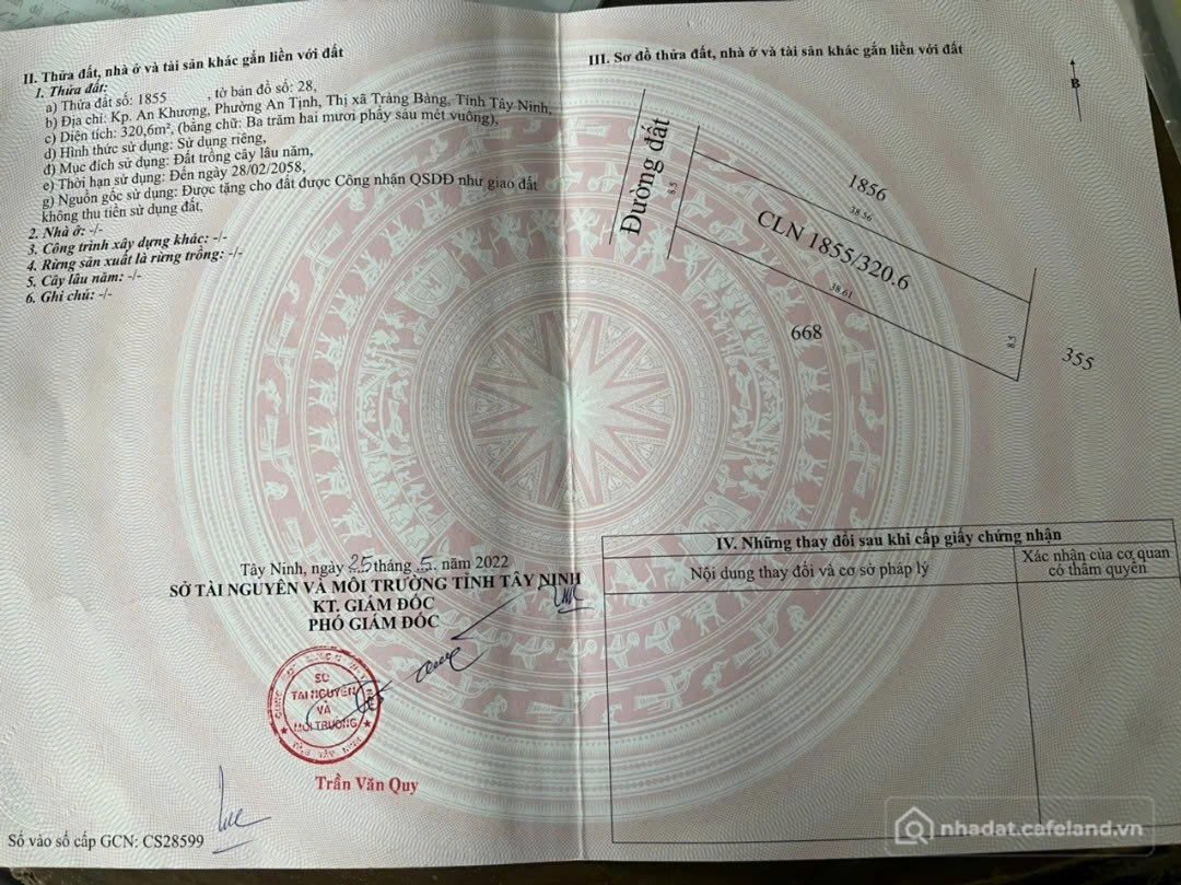 Bán đất thổ cư: Nằm 1 sẹc đường An Bình, phường An Tịnh, khu dân cư hiện hữu, an