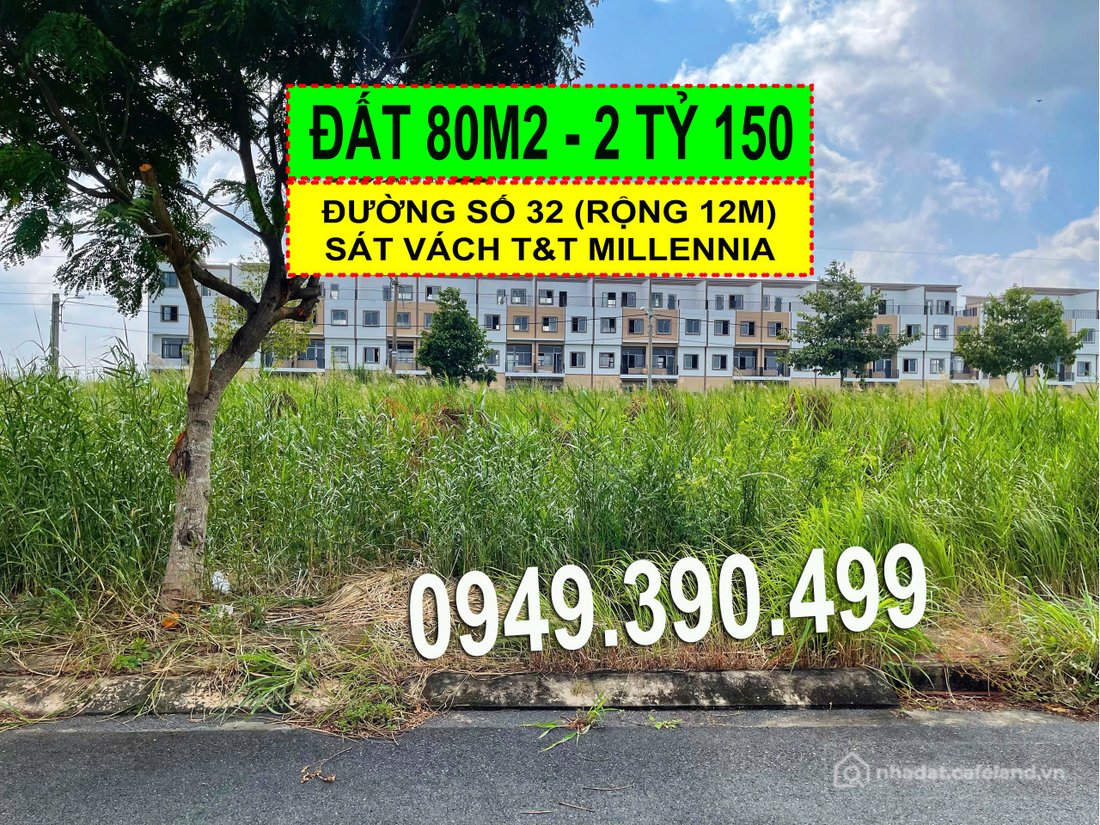 Bán đất thổ cư: Bán đất 80m², khu Saigon Village, giá 2.15 tỷ, GẦN công viên
