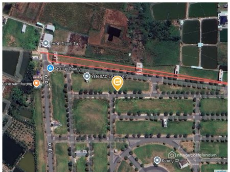 Bán đất thổ cư: Chủ gửi bán lô đất đối diện công viên thể thao _ 95m2 _ Giá 2,1 