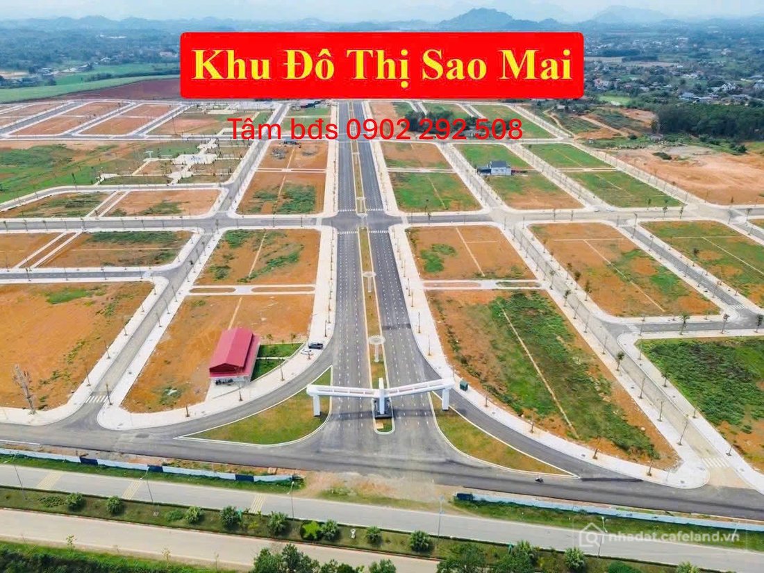Bán đất thổ cư: Nhận đặt chỗ khu đô thị Sao Mai Residence Thọ Xuân, Thanh Hoá - 