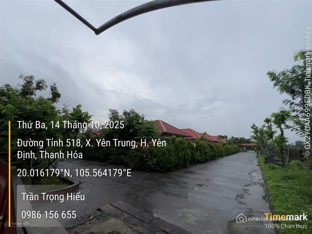 Bán đất thổ cư: Ngân hàng phát mãi, bán đấu giá 4595m2 đất tại xã yên trung yên 