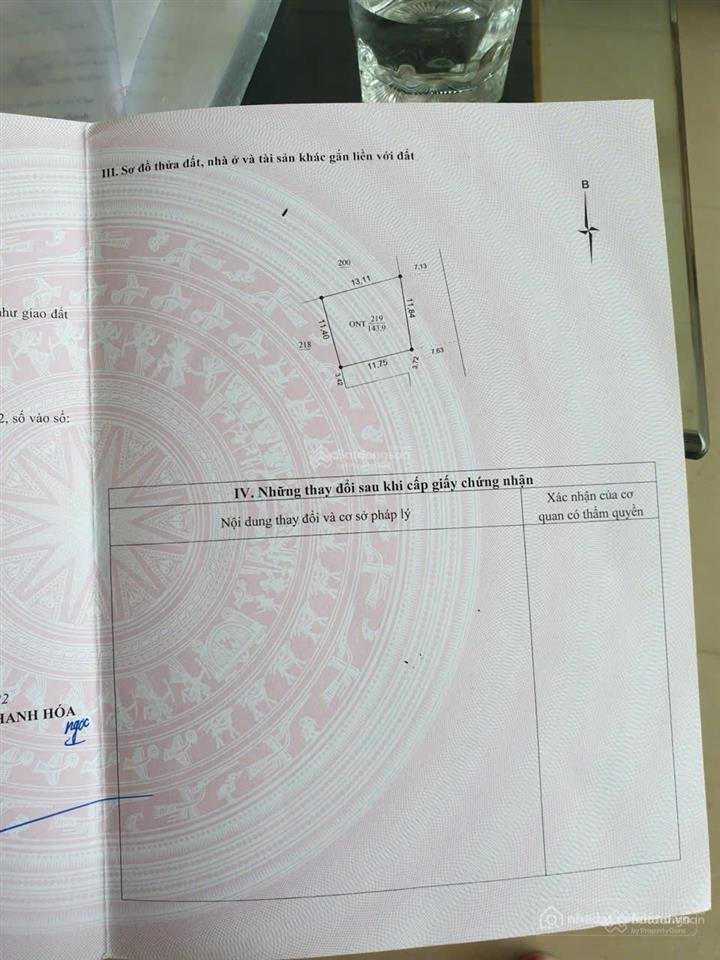 Bán đất thổ cư: Chính chủ cần bán đất trục đường lớn xã hoằng đông, hoằng hóa