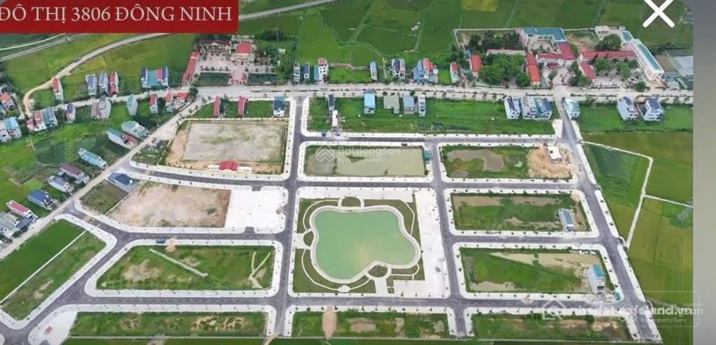 Bán đất thổ cư: Mặt băng 3806 đông ninh e còn ít lô liền kề và biệt thự ! giá đầ