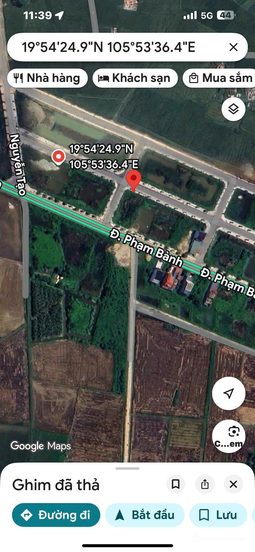 Bán đất thổ cư: HOT HOT - CẦN BÁN 2 LÔ ĐẤT Mặt bằng đồng ngang TẠI Thị trấn Hậu 