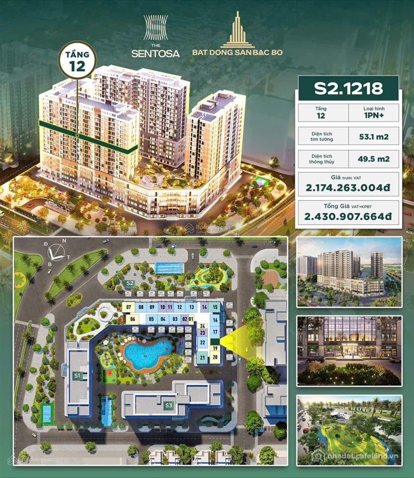 Bán căn hộ chung cư: 1,9 tỷ căn 53.1m2 chung cư thương mại vinhomes thanh hoá 09