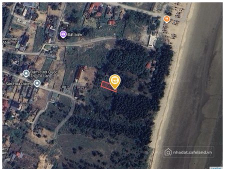 Bán đất thổ cư: Bán đất 270m² ngang 10m giá 5.4 tỷ tại Xã Quảng Thái Huyện Quảng