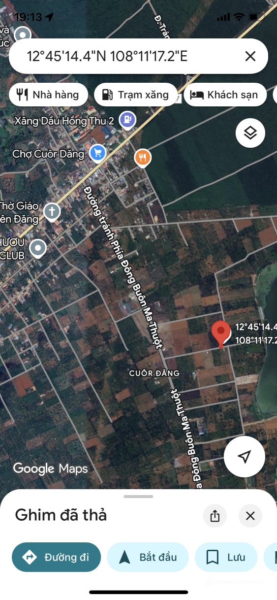 Bán đất thổ cư: Đất Ngay Đầu Đường Hồ Chí Minh, 8 sào, bán kính 2km đầy đủ tiện 