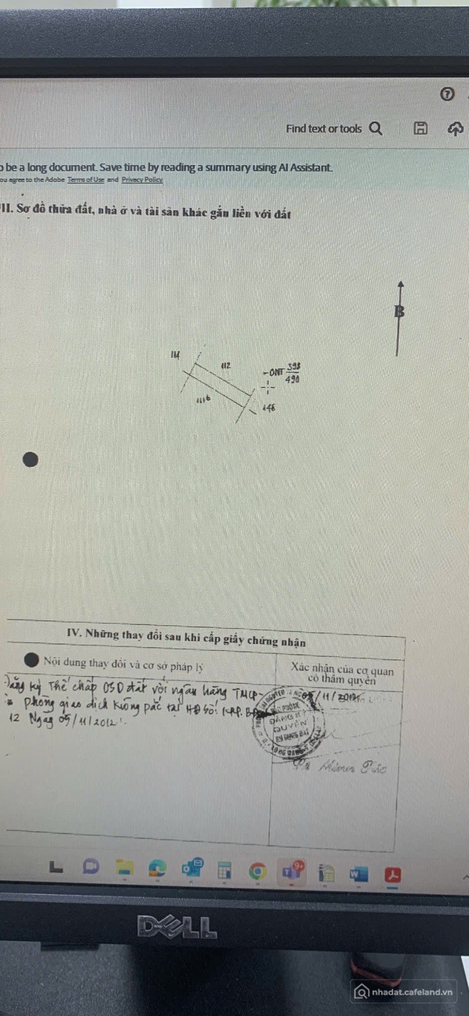 Bán nhà riêng: Bán nhà 489.7m² giá 1.5 tỷ Xã Phú Xuân