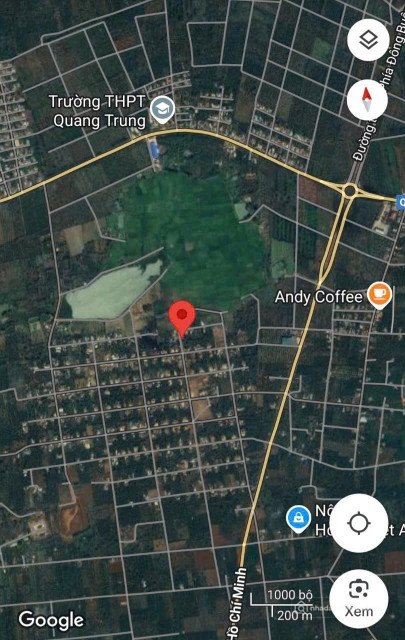 Bán đất thổ cư: Bán đất 141m² 595 triệu tại Xã Hòa Đông Huyện Krông Pắc