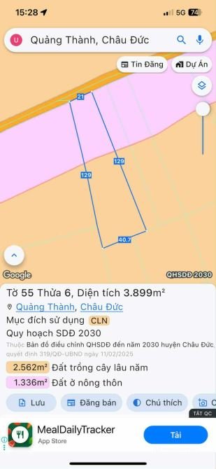 Bán đất thổ cư: BÁN VƯỜN SẦU RIÊNG TẠI QUẢNG THÀNH CHÂU DƯC, VŨNG TÀU, TP. HCM, 