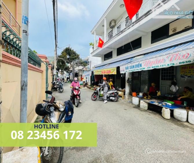 Bán nhà riêng: BÁN NHÀ MẶT TIỀN ĐOÀN THỊ ĐIỂM P4 TP VŨNG TÀU - DT 84,5M2 ( 6,4X1