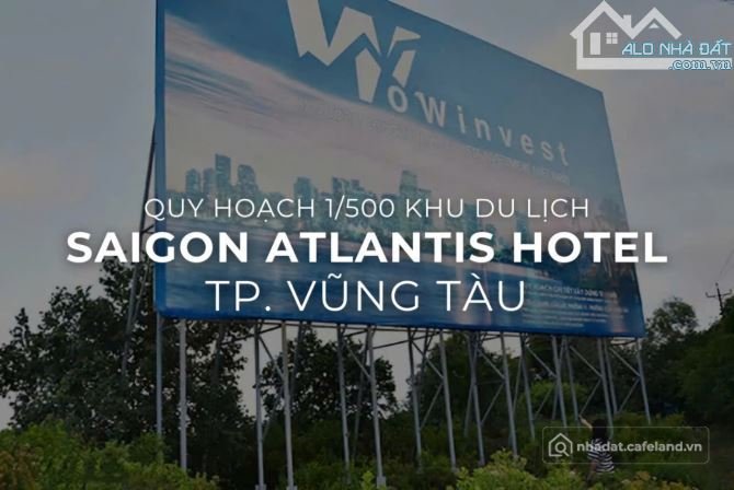 Bán đất thổ cư: Chuyển nhượng Dự án Khu du lịch nghỉ dưỡng Saigon Atlantis Hotel