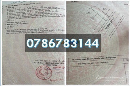 Bán đất thổ cư: ⭐️Chính chủ bán lô đất vị trí đắc đại tại DT741 An Bình, Phú Giá