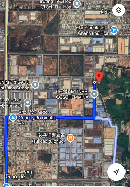 Bán đất thổ cư: Bán đất Bình Dương ngay KCN Mỹ Phước 3; 275m2; đã cắm ranh; sổ đ