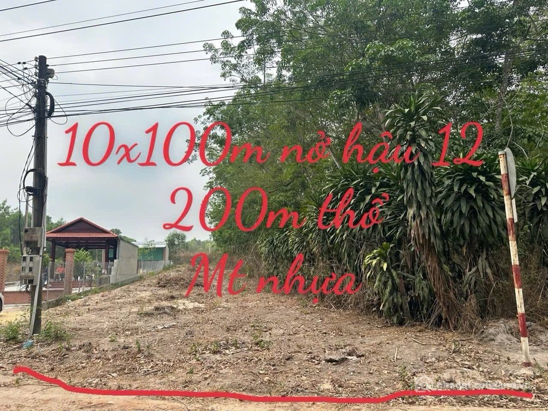 Bán đất thổ cư: Đất định thành đường lên hồ dầu tiếng tha la chuẩn bị làm khu du