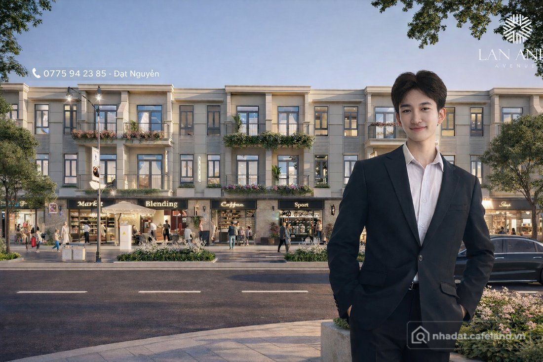 Bán nhà riêng: LAN ANH AVENUE Nhà phố compound hiếm liền kề VSIP III