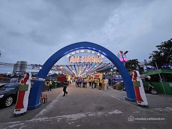 Bán đất nền dự án: Đất Ngay Chợ Đêm An Sương Quận 12 - 5x20m - Đường Nhựa 20m - 