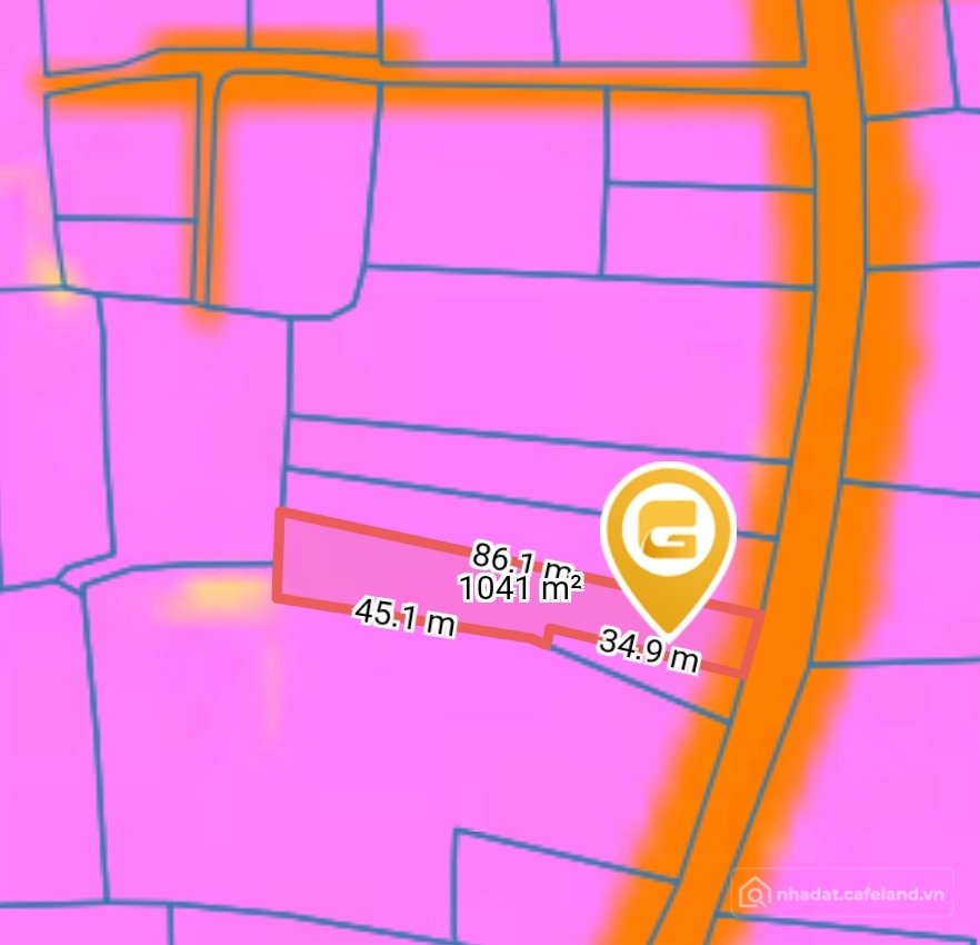 Bán đất thổ cư: Bán đất 1040.6m² 4.8 tỷ tại Xã An Nhơn Tây Huyện Củ Chi