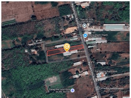 Bán đất thổ cư: Bán đất 1786,3m² tại Xã An Nhơn Tây Huyện Củ Chi