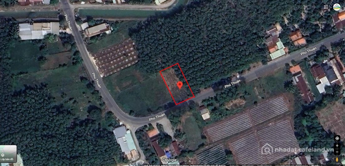 Bán đất thổ cư: Bán Đất Mặt Tiền Đường Phú Thuận, Xã Phú Mỹ Hưng, Củ Chi, Full T